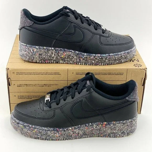 Shoes | Nike Air Force 1 Recycled Wool Pack Black Womens